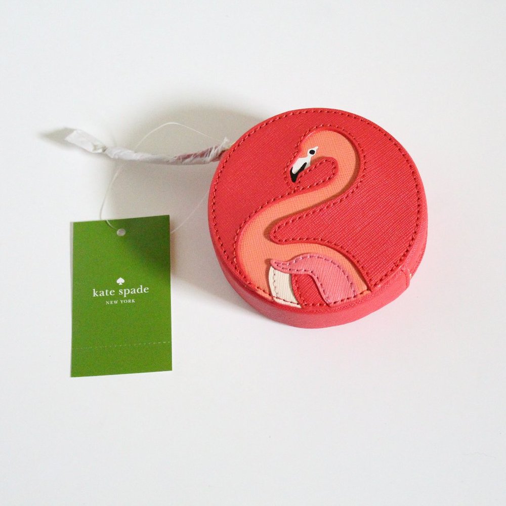 NWT Kate Spade Flamingo Coin Purse